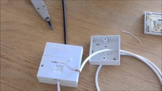 How to wire a phone extension from a BT Master socket UK [upl. by Vittorio]