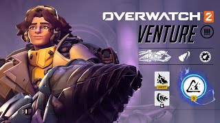 Overwatch 2  EVERY VENTURE ABILITY  Full Breakdown [upl. by Lanni]