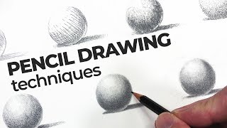 Pencil Drawing Techniques [upl. by Fiel]