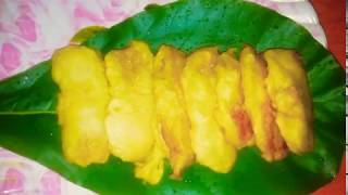 நேந்திரம் பழம் பஜ்ஜி  Plantain Banana Fritter  Savoury  Pazham Pori  Street food  Tamil Recipe [upl. by Woehick]