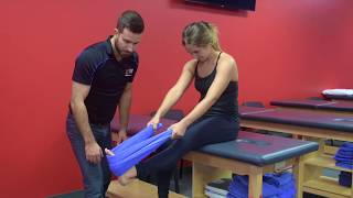 Exercice pour FASCIITE PLANTAIRE  Accès Physio [upl. by Attikin]