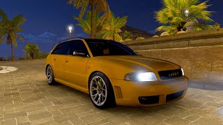 Audi RS4 Avant  Forza Horizon 5  Logitech G29 gameplay [upl. by Nileek376]