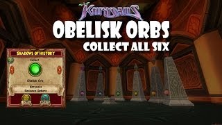 Wizard101 Khrysalis Obelisk Orbs Shadows of History Quest [upl. by Ettenor]