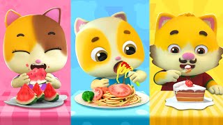 Table Manners Song 🍴  Kids Songs  Good Habits Song  Funny Kids Video  MeowMi Family Show [upl. by Tadich]