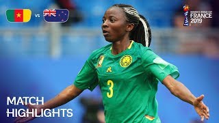 Cameroon v New Zealand  FIFA Women’s World Cup France 2019  Match Highlights [upl. by Rimat480]