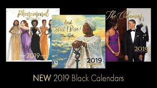 2019 Black Calendars  African American Expressions [upl. by Scheider811]