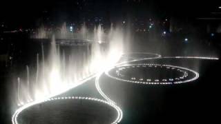 The Dubai Fountain  Time to Say Goodbye High Quality by Andrea Bocelli amp Sarah Brightman [upl. by Diego]