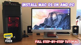 How to install macOS on AMD PC  Full Step by Step Guide [upl. by Annyahs314]