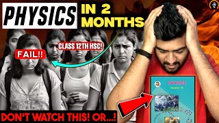 how to study physics class 12 boards 2025  physics kaise padhe class 12th boards 2025 strategy hsc [upl. by Aneda685]