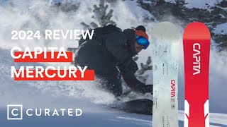 2024 Capita Mercury Snowboard Review  Curated [upl. by Kenny913]