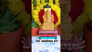 DIY Eco friendly Ganesh ji for Ganesh Chaturthi  diy craft ganesh ganpati [upl. by Oriaj]