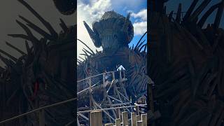 Wicker Man Alton Towers themepark ride rollercoaster uk altontowers wickerman wood fire [upl. by Moffitt18]