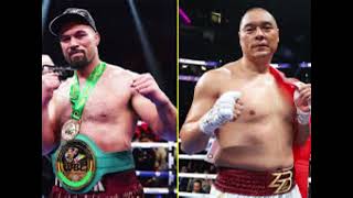 JOSEPH PARKER VS ZHILEI ZHANG  JOSHUANGANNOU UNDERCARD boxing josephparker zhileizhang shorts [upl. by Hinda]