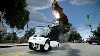 GTA IV Mobility Scooter Crash Testing [upl. by Francesco]