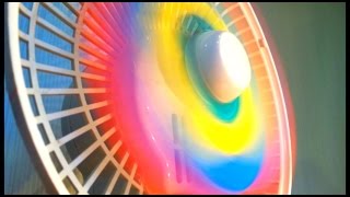 How To Make a Rainbow Fan  Make Your Fan Colorful [upl. by Dulce]