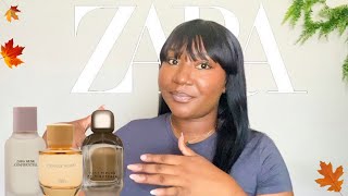 ZARA PERFUMES MUST HAVES   Musk Confidential Orange Honey amp Fields At Night Fall Review [upl. by Aicnorev]