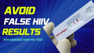 When should one repeat 4th generation HIV test post exposure HIV test kit positive result [upl. by Hodosh172]