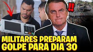 Militares ESCONDEM AUDITORIA das Urnas e PREPARA GOLPE Para Dia 30 [upl. by Carrick861]