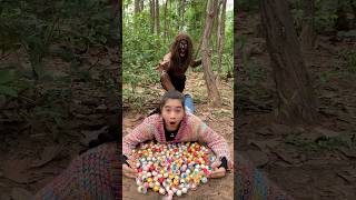 Survival Skills Candy 🍭 Simple but Usefulsurvival outdoors useful bushcraft camping [upl. by Roman226]