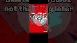 Most scary roblox hackers roblox shorts idea from iwindowl [upl. by Veronika]