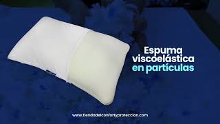 Espuma viscoelástica en partículas  TECHConfort  Tienda del confort y protección [upl. by Akcirre14]