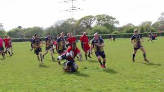 Fawley 1st XV v Lymington Mariners 13424 Clip 6 [upl. by Fiertz]