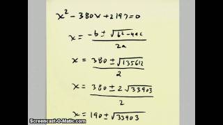 cubic  quartic equations I [upl. by Tews]