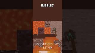 I got 488 seconds Minecraft Rush [upl. by Ahsata]