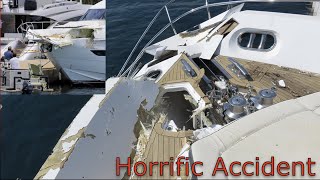 Fatal SuperYacht Crash [upl. by Nefets]