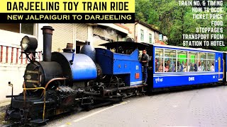 Darjeeling Toy Train  NJP to Darjeeling By Toy Train Full Journey  Ticket Booking Price Timings [upl. by Eanram991]