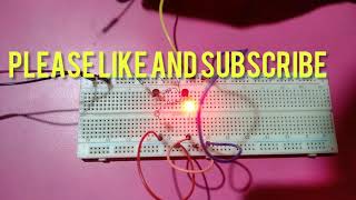 bistable multivibrator using transistor [upl. by Ecirahc]