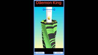 3D bb Amazinbvg Game  stack ball Highest TV v scordren game play by Daemon King 105 [upl. by Araeic]