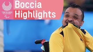 Boccia Overall Highlights  Tokyo 2020 Paralympic Games [upl. by Kowtko96]