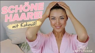 KOKOSÖL für schöne Haare — Anwendung und Tipps [upl. by Jaan]