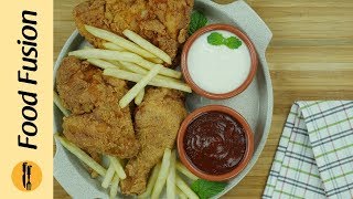 Chicken Broast Recipe Not KFC but very tasty By Food Fusion [upl. by Gail]