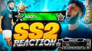 I HIT SUPER STAR 2 IN THE MOST INSANE WAY POSSIBLE IN NBA 2K21 • SUPER STAR 2 LIVE REACTION NBA 2K21 [upl. by Pyle441]