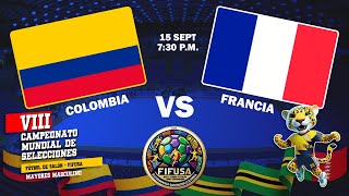 MUNDIAL FIFUSA BUCARAMANGA 2024  COLOMBIA VS FRANCIA [upl. by Iy]