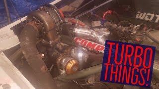 NEW AN10 OIL DRAIN ON TURBO SWAPPED FIERO [upl. by Negyam]