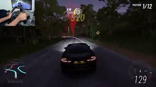 Forza Horizon 5  Jaguar XFRS  Road Race  Steering Wheel Gameplay [upl. by Maril278]