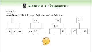 Kannst du diese Zahlenmauern lösen [upl. by Nyved332]