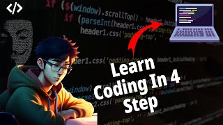 Learn Coding in 4 Easy Steps  Beginners Guide to Coding [upl. by Destinee]