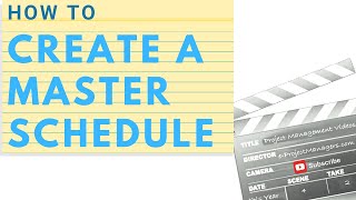 How to Create a Master Schedule with MS Project [upl. by Niatsirhc]