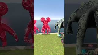 SIZE COMPARISON ALL ZOONOMALY MONSTERS SMALL TO BIG TURNING INTO RUBY ELEMENT AIRPORT IN GMOD [upl. by Poirer]