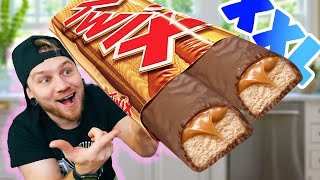 VYROBIL som NAJVÄČŠÍ TWIX na ČeskoSlovensku  XXL TWIX sladkosť [upl. by Sunda935]