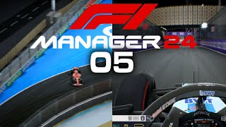 LATE SAFETY CAR SCREWS US F1 MANAGER 24  ALPINE CAREER MODE  PART FIVE [upl. by Allegra]