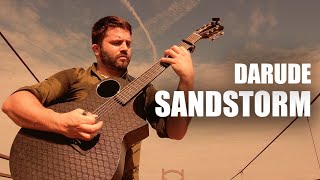 SANDSTORM Darude on Acoustic Guitar  Luca Stricagnoli  Fingerstyle [upl. by Dolora614]