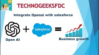 Integrating Openai with Salesforce The Ultimate Guide [upl. by Eednil]