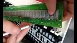 How to strip and repair electronic keyboard key contacts [upl. by Reniar604]