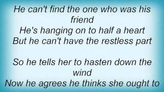 Linda Ronstadt  Hasten Down The Wind Lyrics [upl. by Boykins]