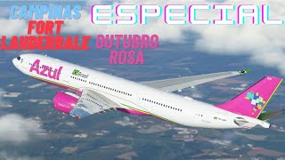 Especial Outubro Rosa  Headwind Airbus A330900  Campinas  Fort Lauderdale [upl. by Jephum]